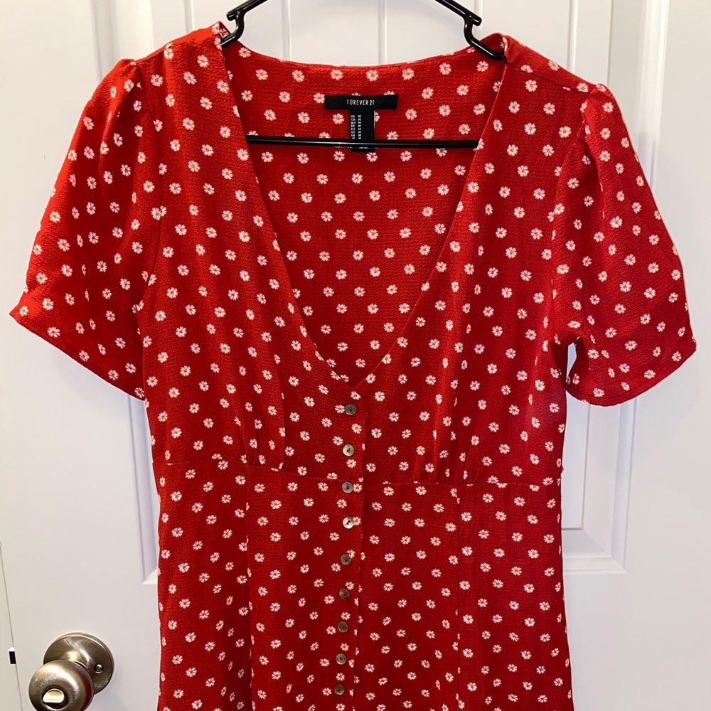 Red dress